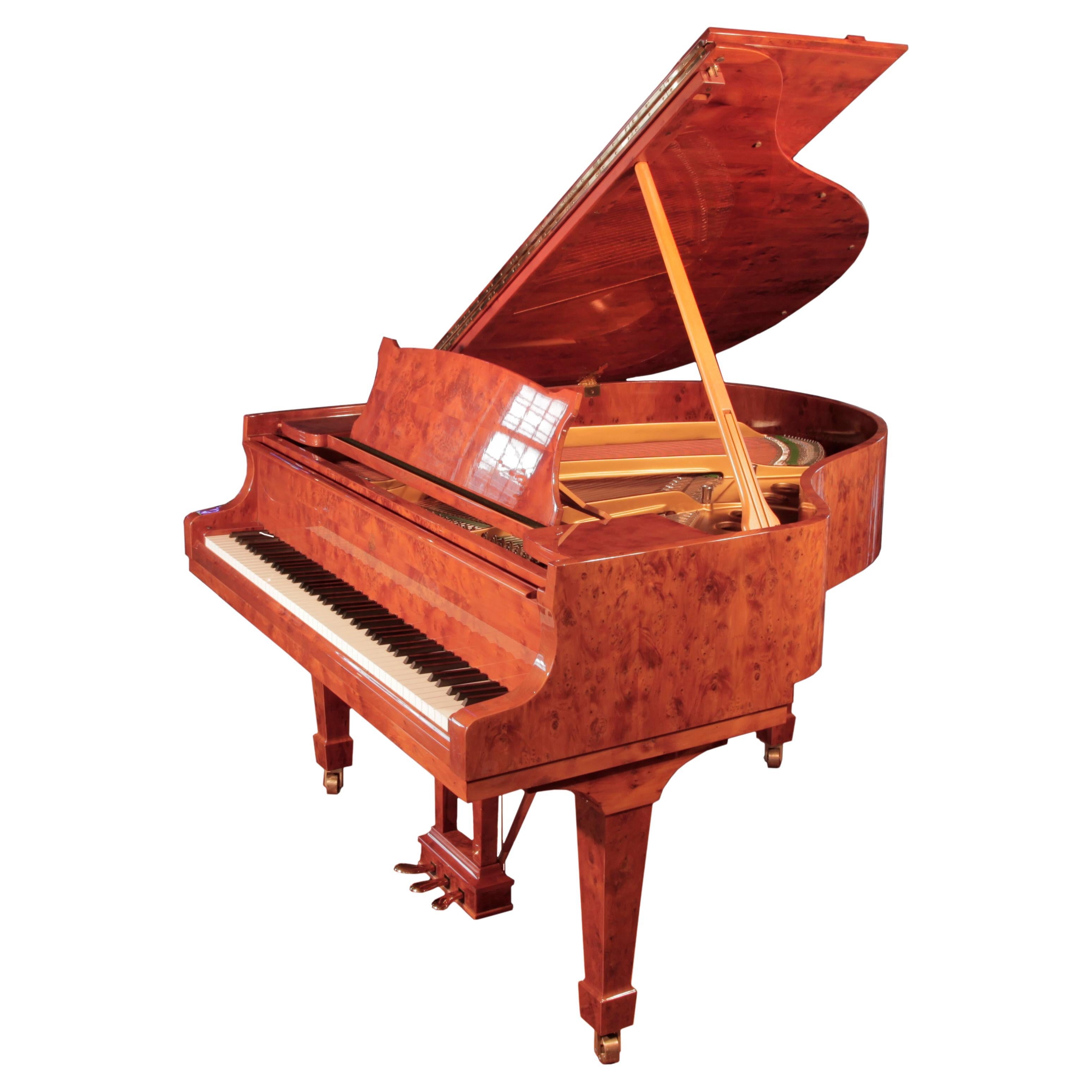Crown Jewel Collection Steinway Model S Baby Grand Piano Yew Finish