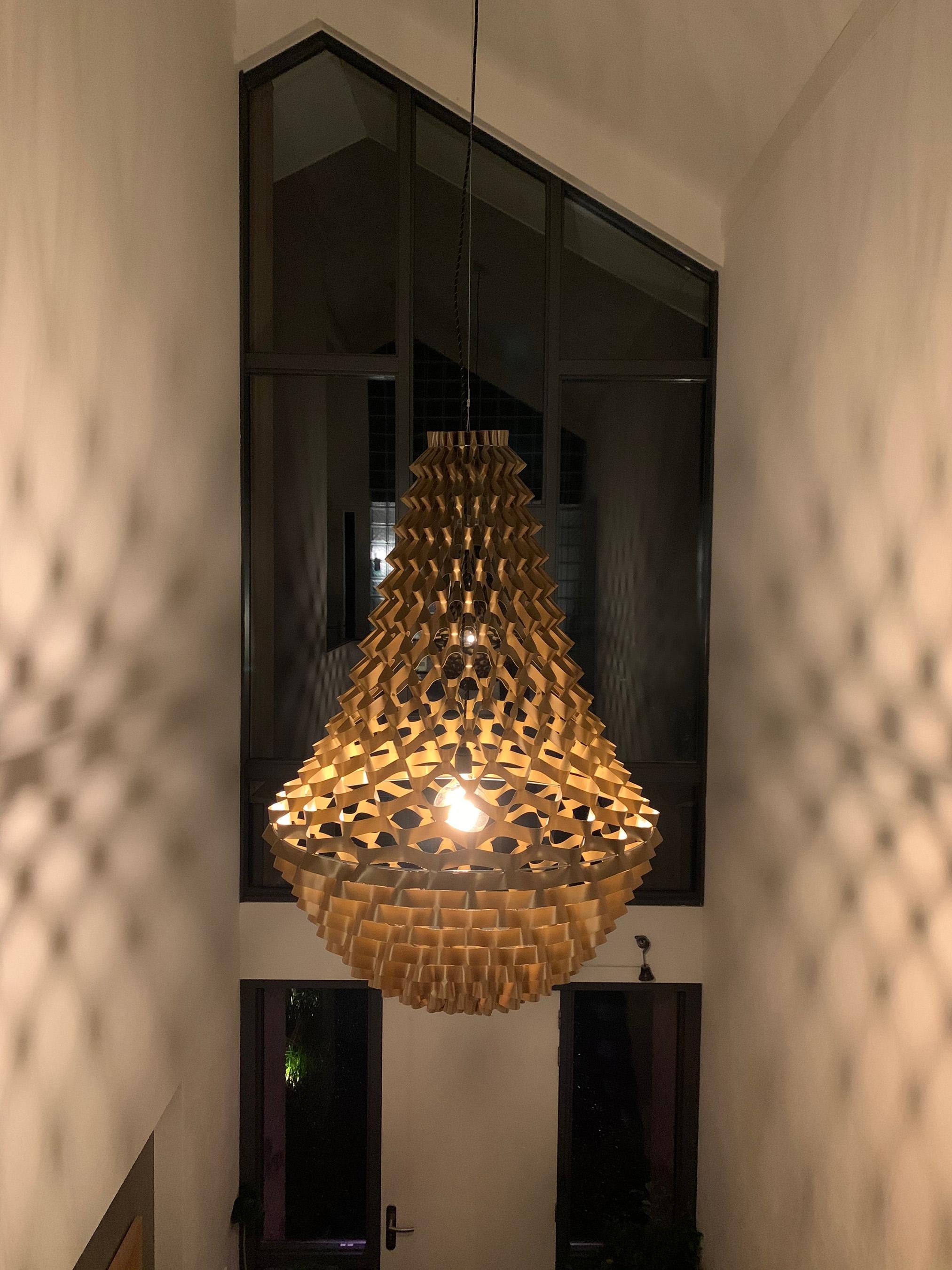 Lampada a sospensione Crown Large Silver di JSPR in vendita 2