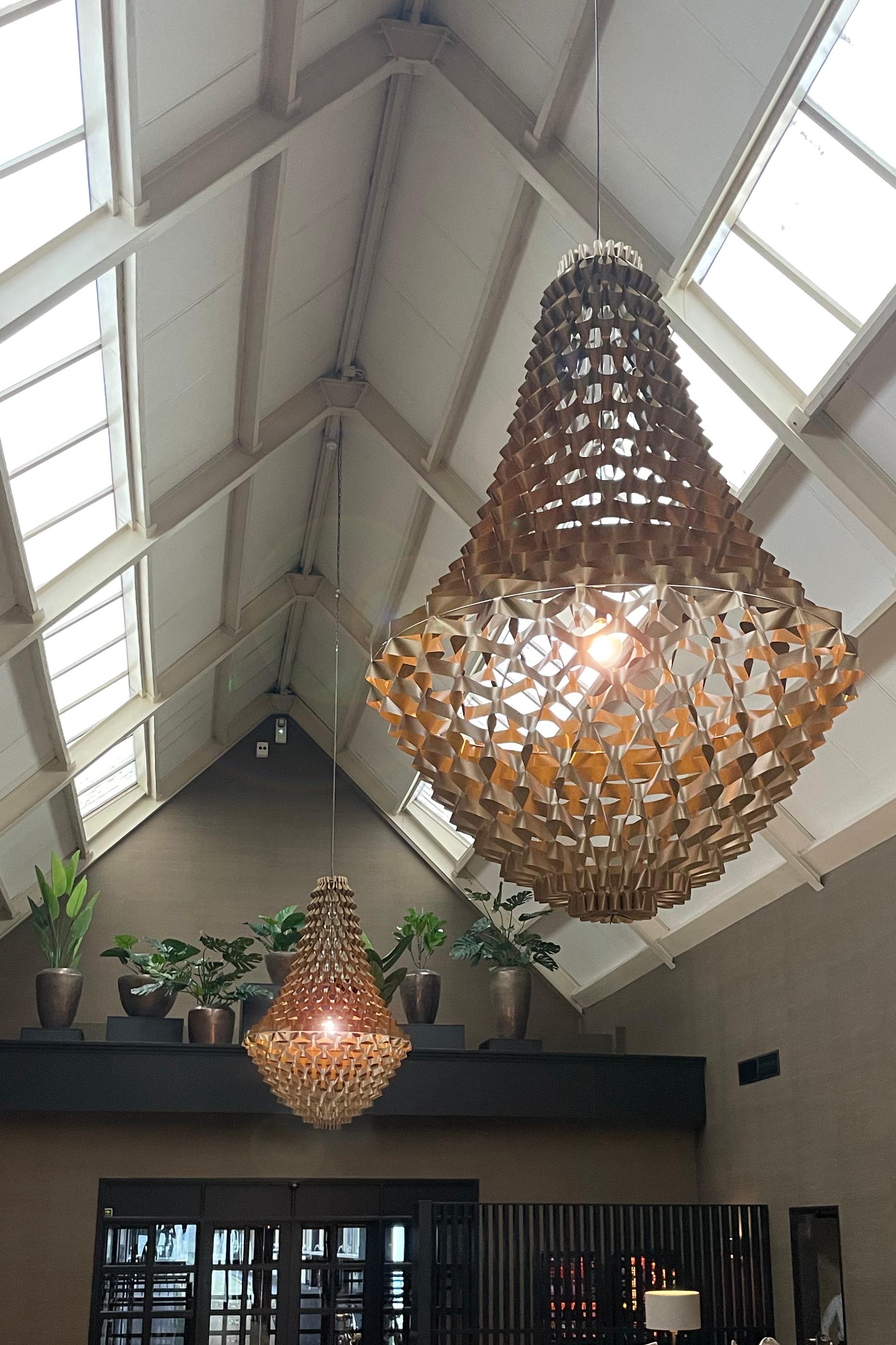 Lampada a sospensione Crown Large Silver di JSPR in vendita 1