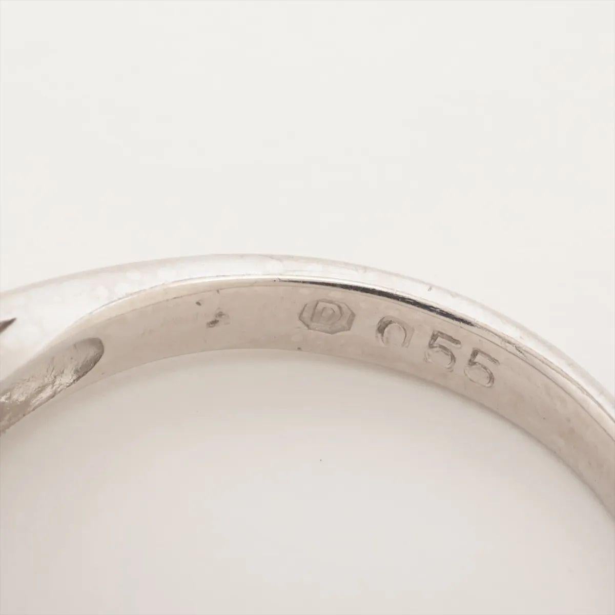 Anello con diamante Crown Marquise in platino In condizioni buone in vendita a Humacao, PR