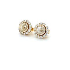 Crown of Light Cut Diamond Convertible Stud Earrings