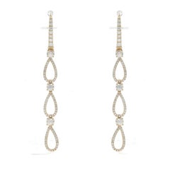 Crown of Light Diamant Tautropfen Ohrringe Gelbgold 14k Krone 1,57ctw Crown of Light Diamant Tautropfen Ohrringe Gelbgold 14k Krone 1,57ctw