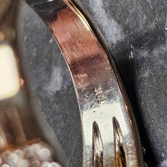 Crown Of Light Engagement Ring GIA 2.37 F SI1 14k White Yellow Gold Sz 9