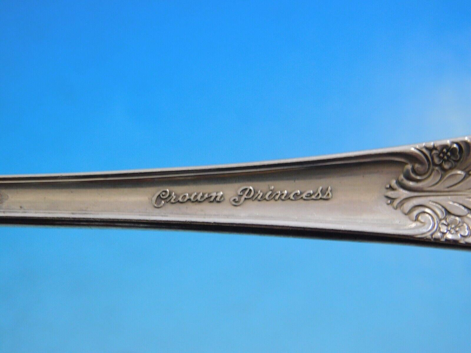 Krone Prinzessin von International Sterlingsilber-Besteckservice 60 Teile im Angebot 3