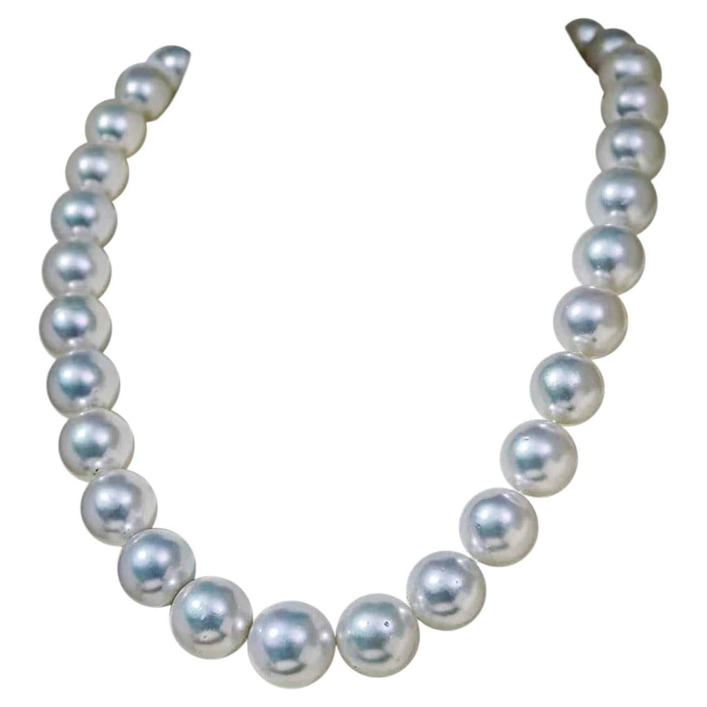【Crown Radiance】Collana con perle dei Mari del Sud “Phoenix Majesty” certificata