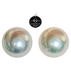 【Crown Radiance】PEPCA GranPearl Certified Twin GranPearl South Sea Pearl Pair