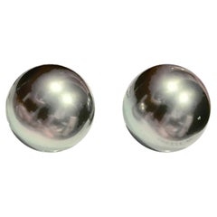 【Crown Radiance】PSL Certified Peacock Aurora Tahitian Loose Pearl Pair