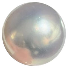 【Crown Radiance】PSL Phoenix Certified 14.2 mm Silver Blue South Sea Pearl Loose
