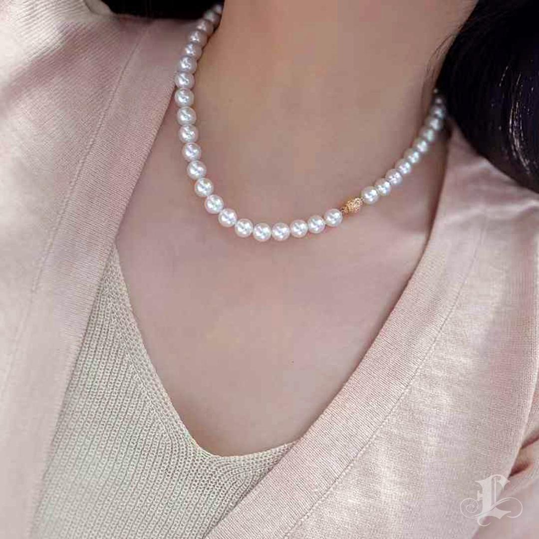 【Crown Radiance】PSL Phoenix Certified South Sea Pearl & 18K Gold Clasp Necklace Sin cortar en venta