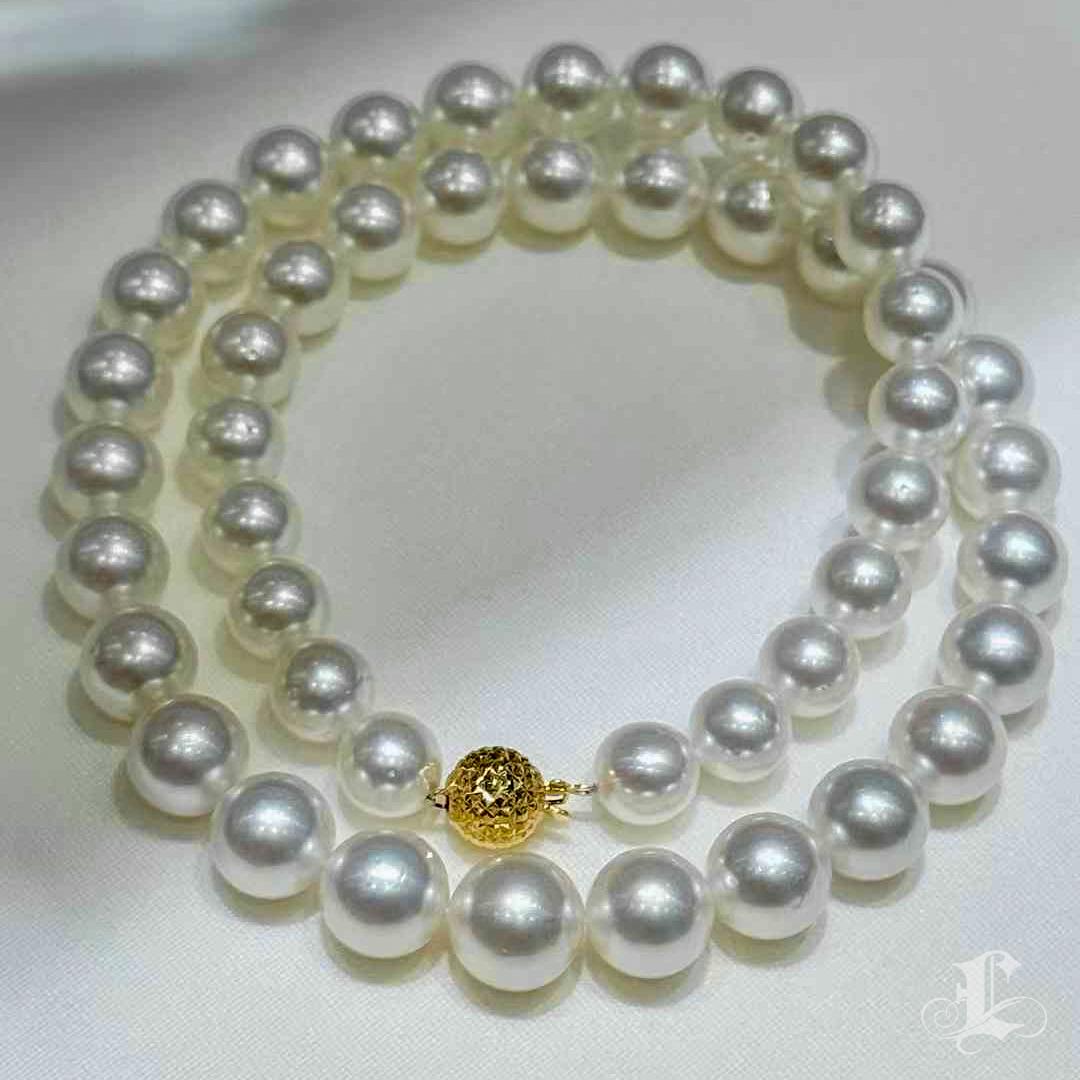 【Crown Radiance】PSL Phoenix Certified South Sea Pearl & 18K Gold Clasp Necklace en venta 2