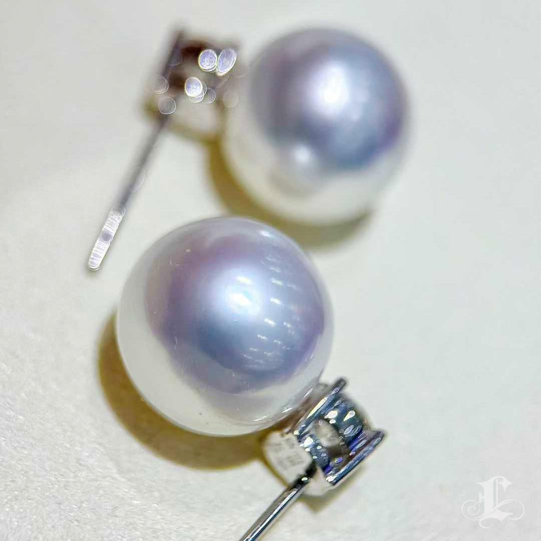 【Crown Radiance】PSL Boucles d'oreilles Venus en perles des mers du Sud et diamants (nouvel arrivage) en vente 2