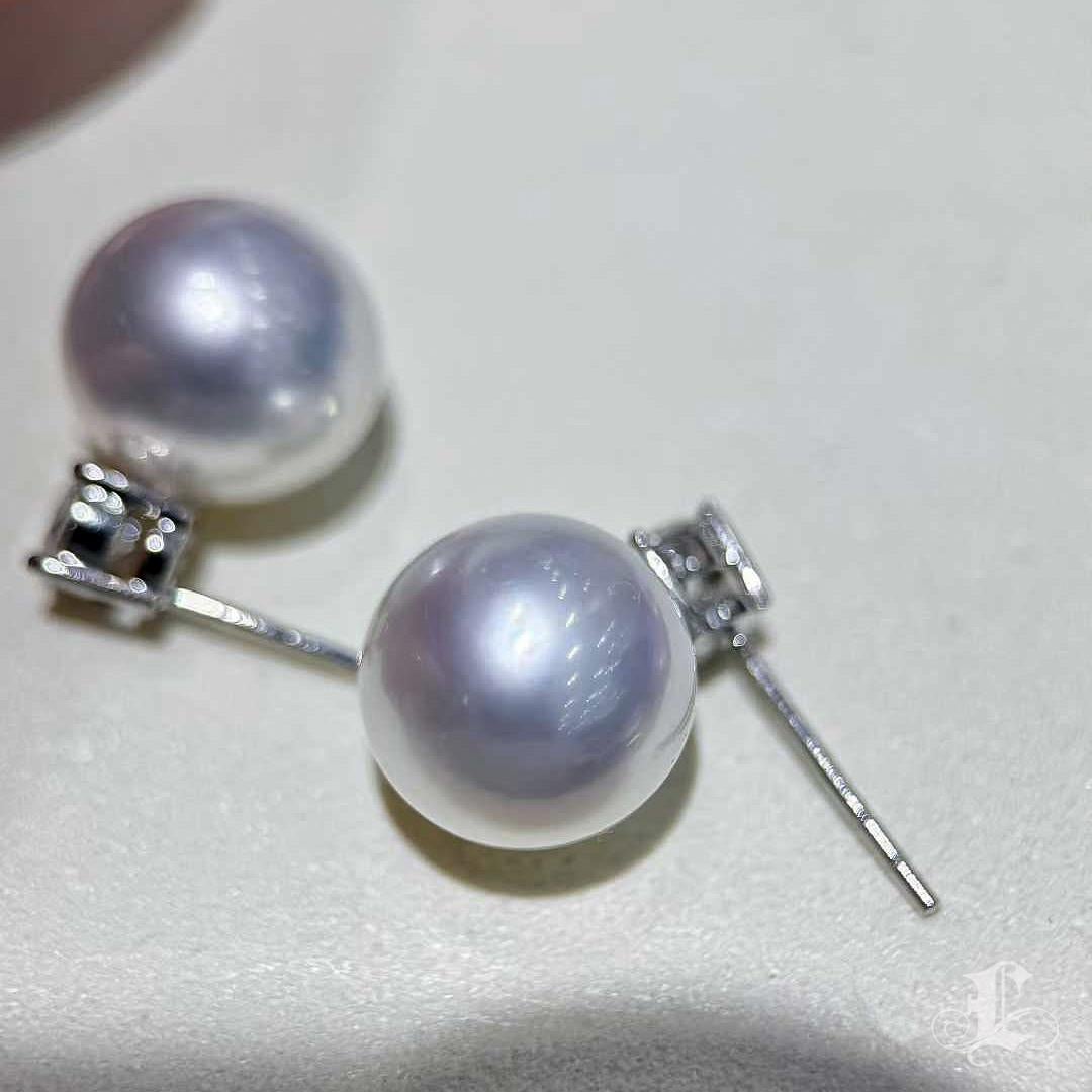 【Crown Radiance】PSL Boucles d'oreilles Venus en perles des mers du Sud et diamants (nouvel arrivage) en vente 3