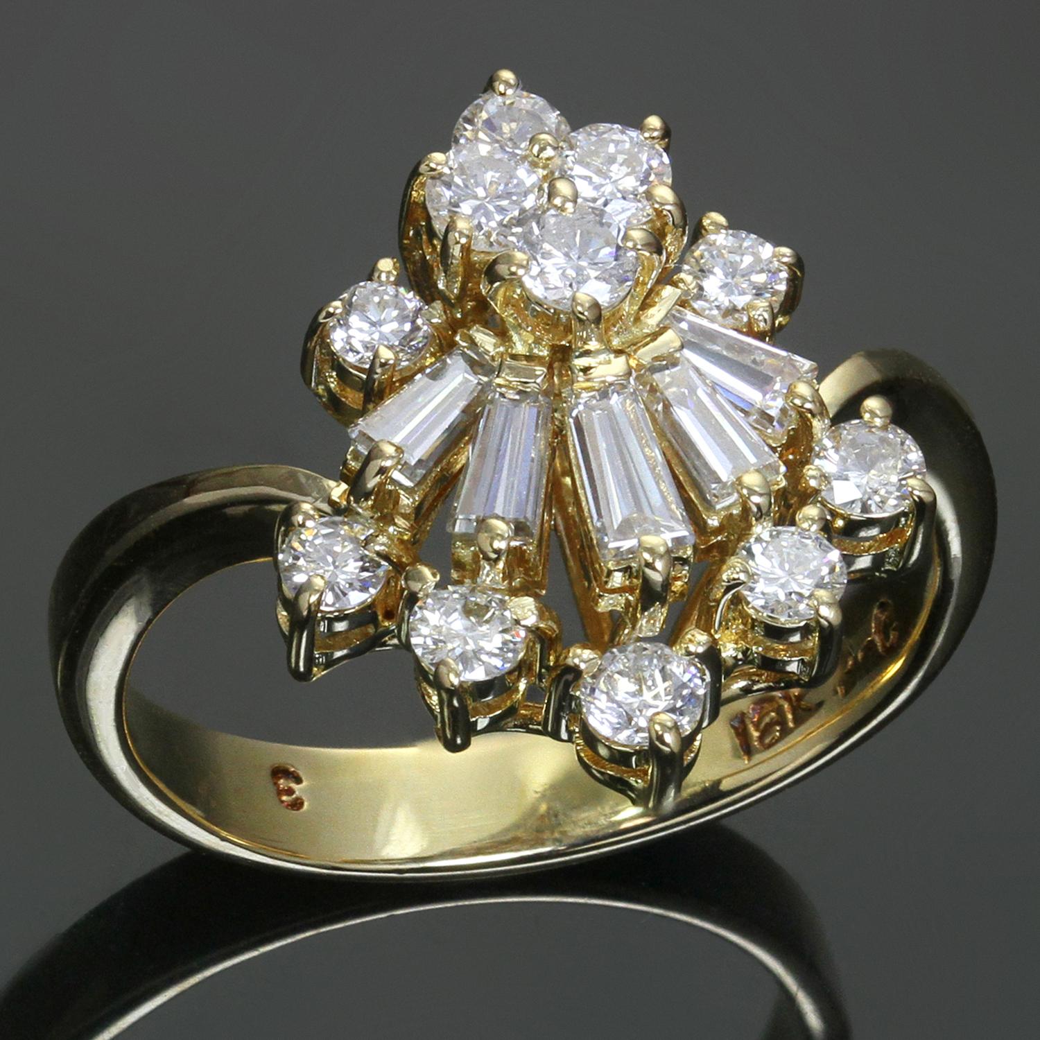 crown shape gold ring