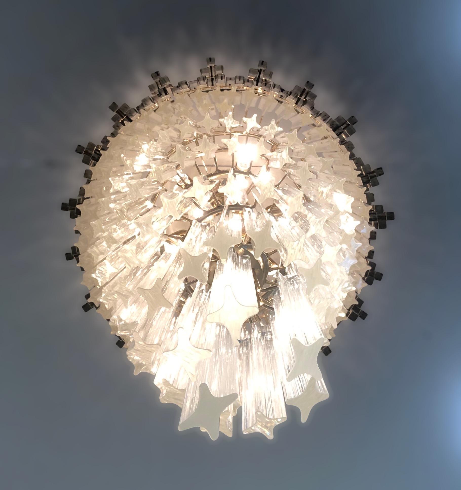 Crown Spiral Chandelier by Fabio Ltd For Sale 4