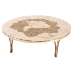 Crown Table by Clotilde Ancarani - Handcrafted Cast Bronze