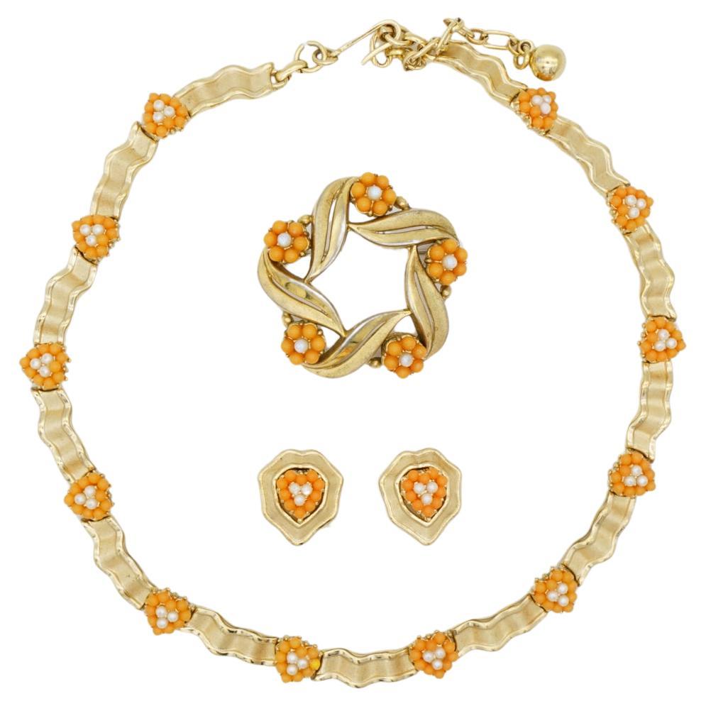 Alfred Philippe for Trifari Beaded Necklaces
