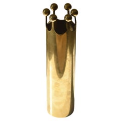 Crown vase designed by Pierre Forsell for Skultuna