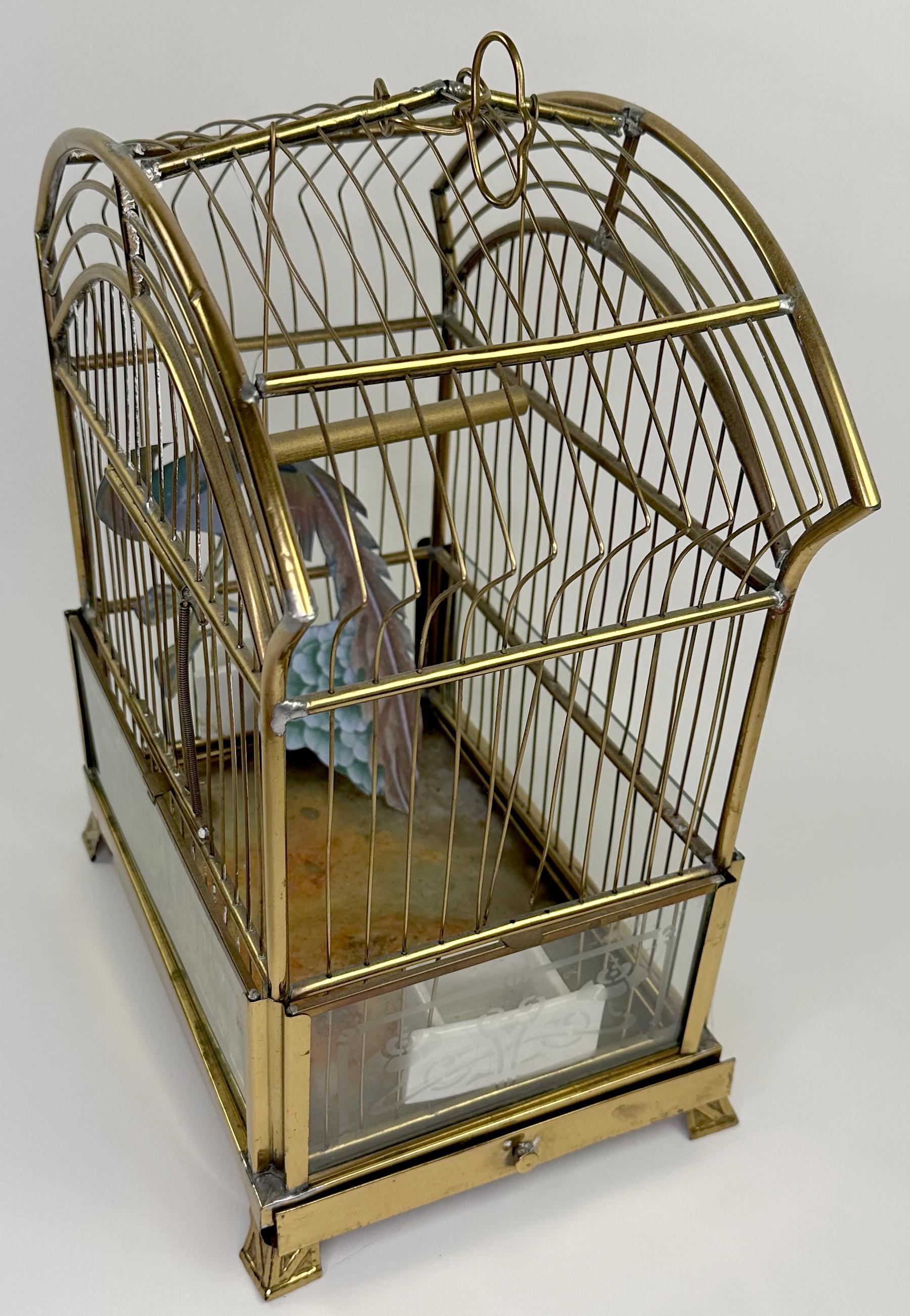 crown bird cage