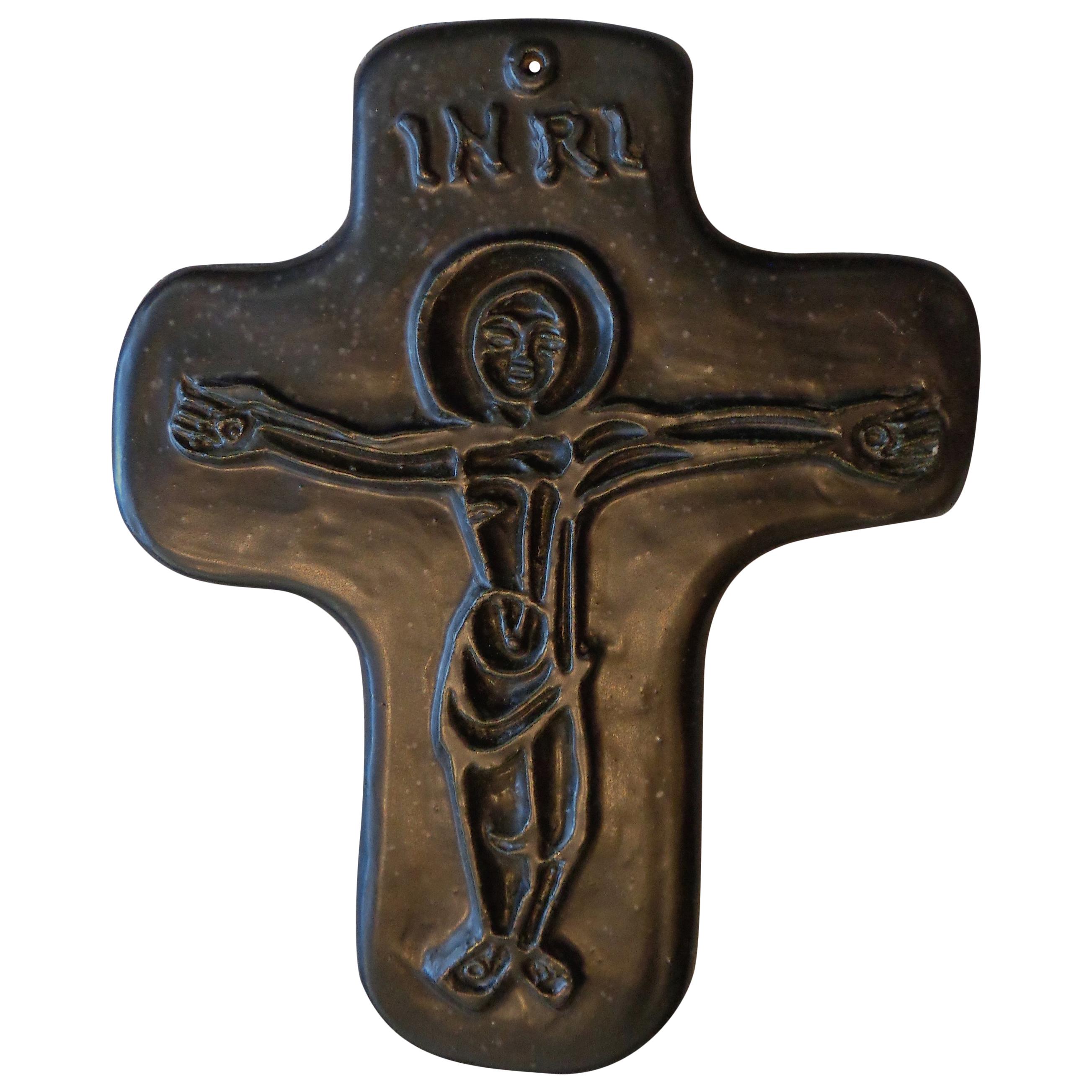 Crucifix by Georges Jouve For Sale