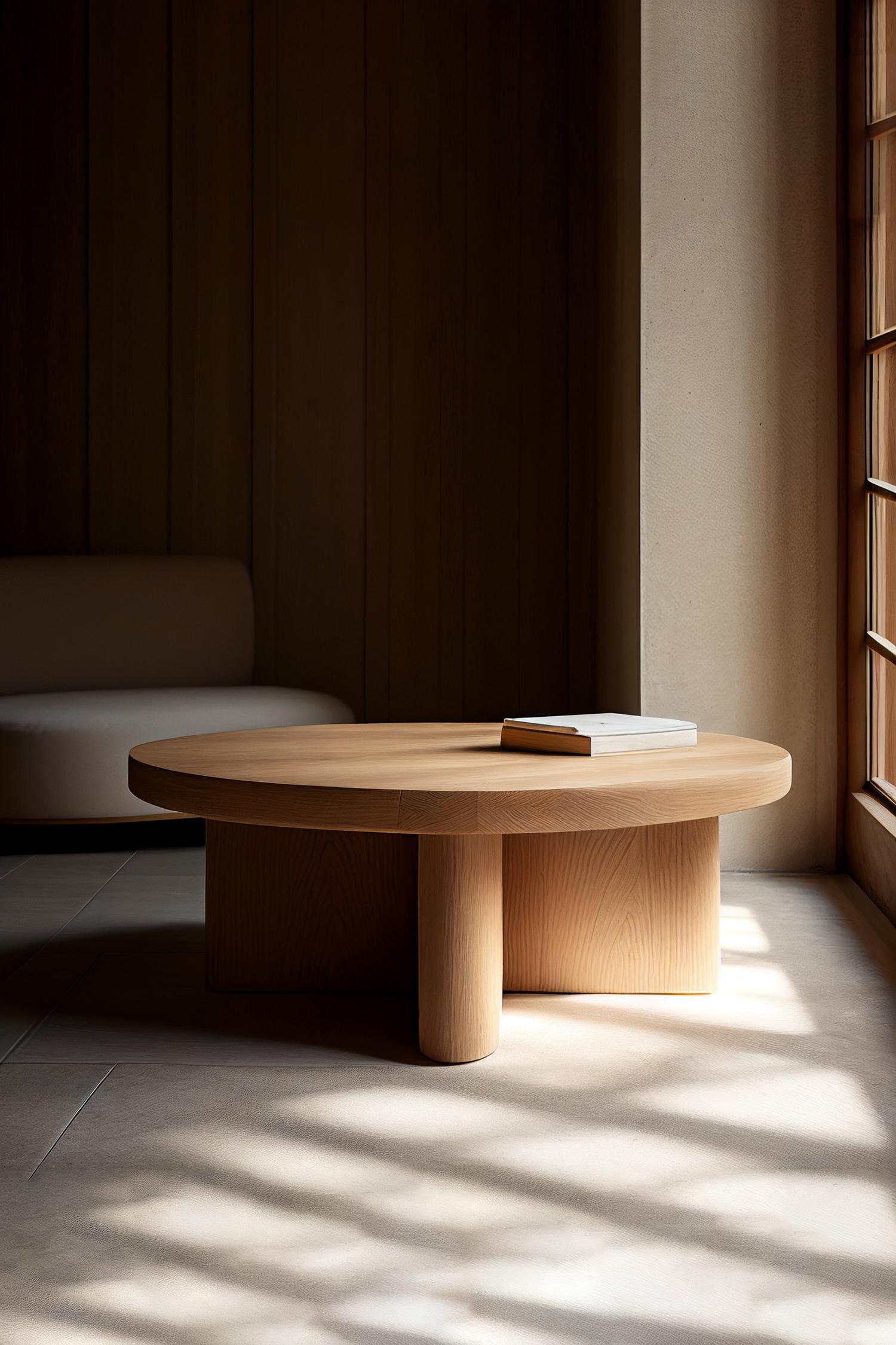 Round coffee table with cross legs made of solid oak.
Product made to order; some variances may apply to the final piece.

——

NONO is a Mexican design brand with more than 10 years of experience dedicated to the production of interior furnishings,