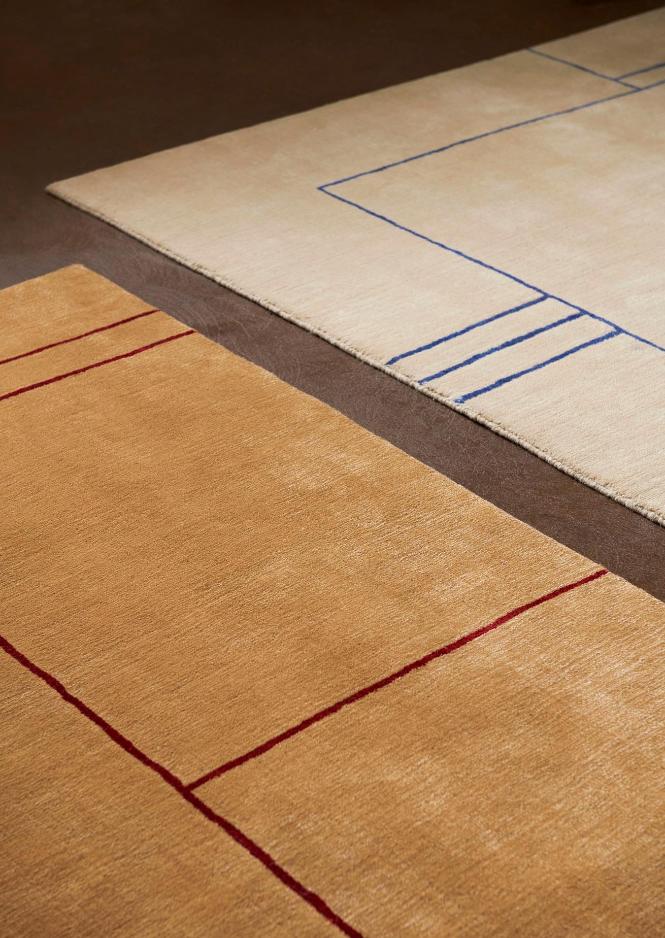 Contemporary Cruise AP11 Rug, Aden Desert Beige, Designed by All the Way to Paris for &T For Sale