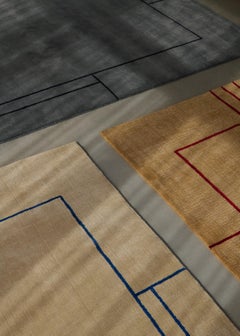 Tappeto Cruise AP11, Colombo Grey Blue, disegnato da All The Way To Paris per AT&T