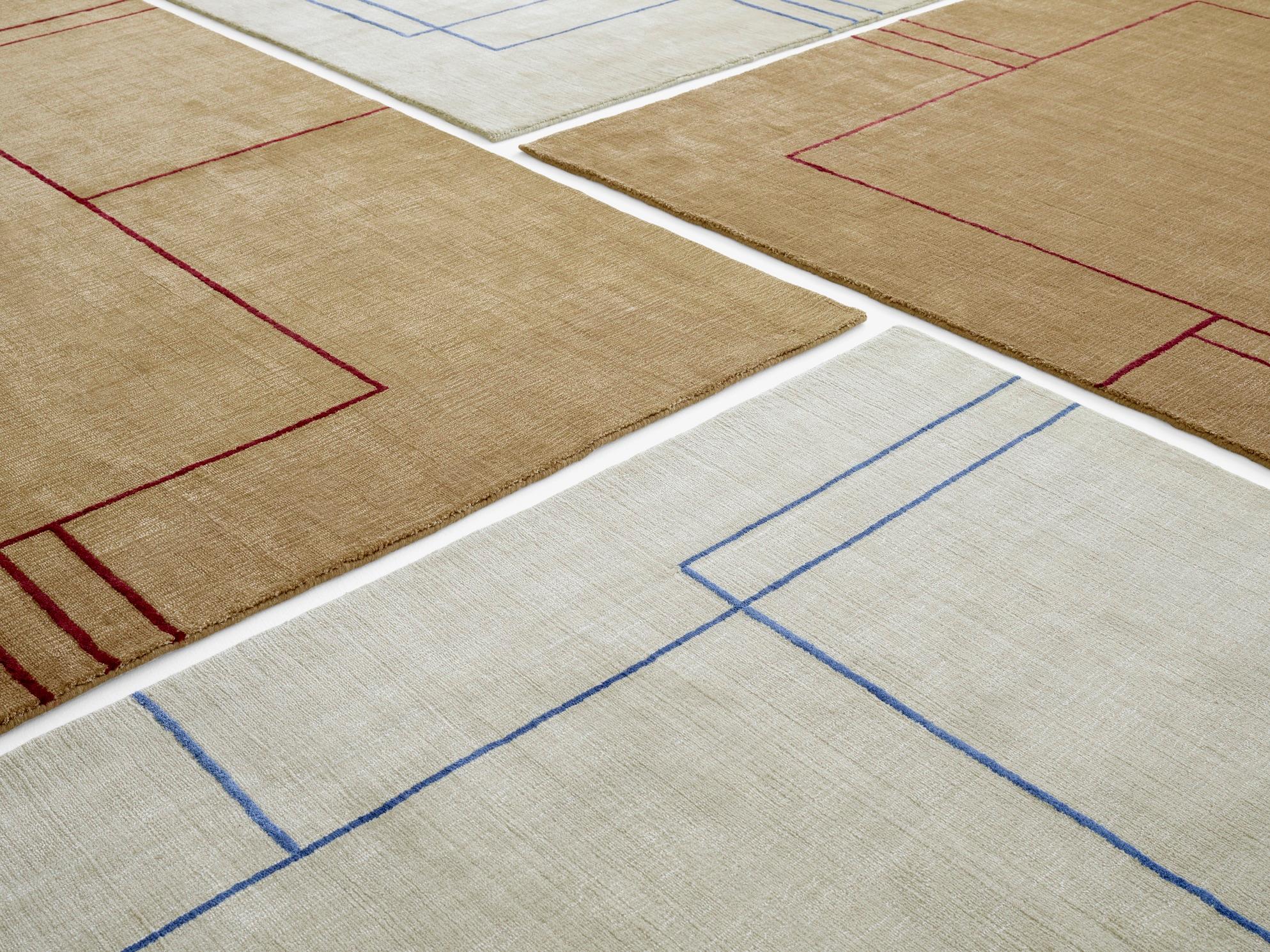 Scandinavian Modern Cruise AP12 Rug, Aden Desert Beige, Designed by All the Way to Paris for &T For Sale
