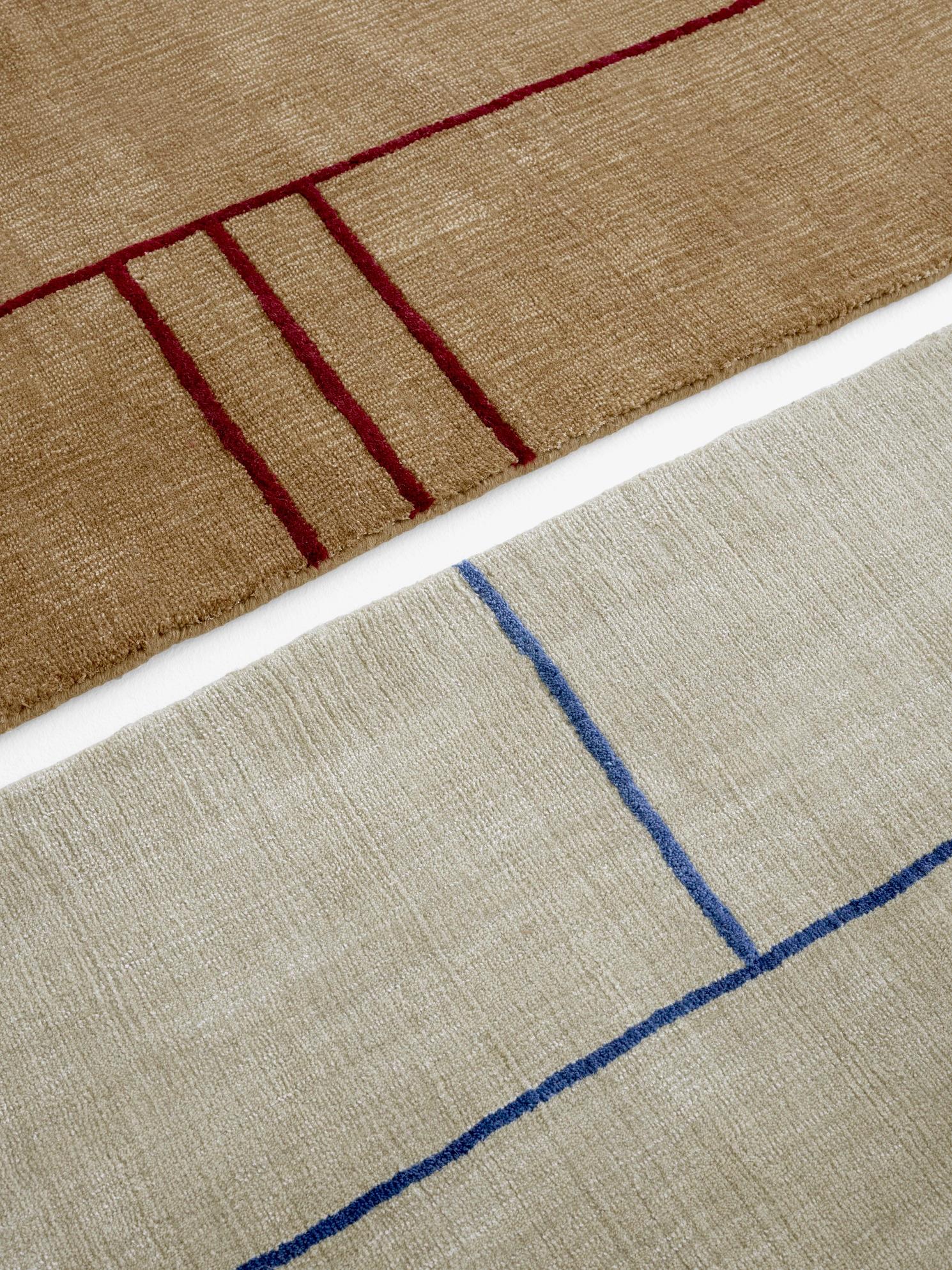 Contemporary Cruise AP12 Rug, Aden Desert Beige, Designed by All the Way to Paris for &T For Sale
