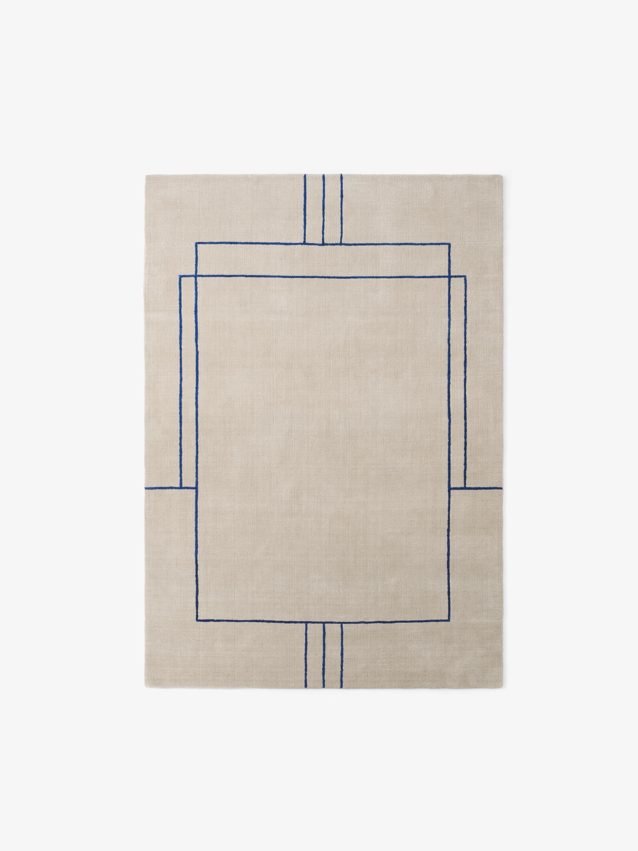 Cruise AP23 Teppich, Aden Desert Beige, entworfen von All the Way to Paris für &T (Skandinavische Moderne) im Angebot