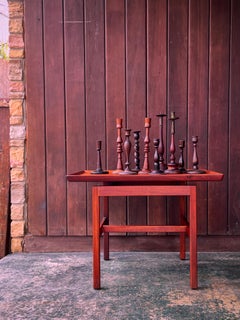 Crumpton Turned Wooden Candlestick Collection, 10