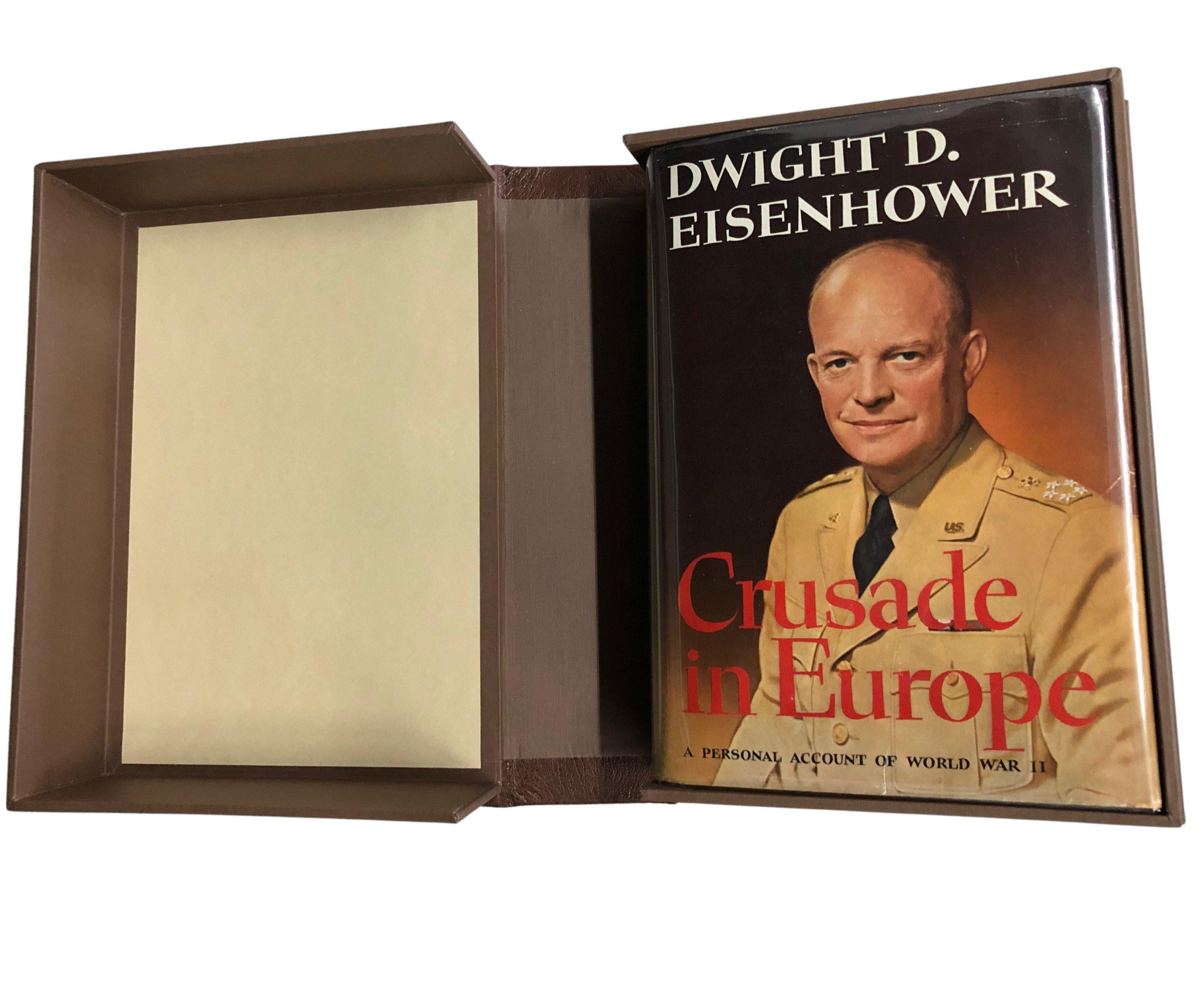 Crusade in Europe, Signed and Inscribed by Dwight D. Eisenhower, First Edition In Good Condition In Colorado Springs, CO