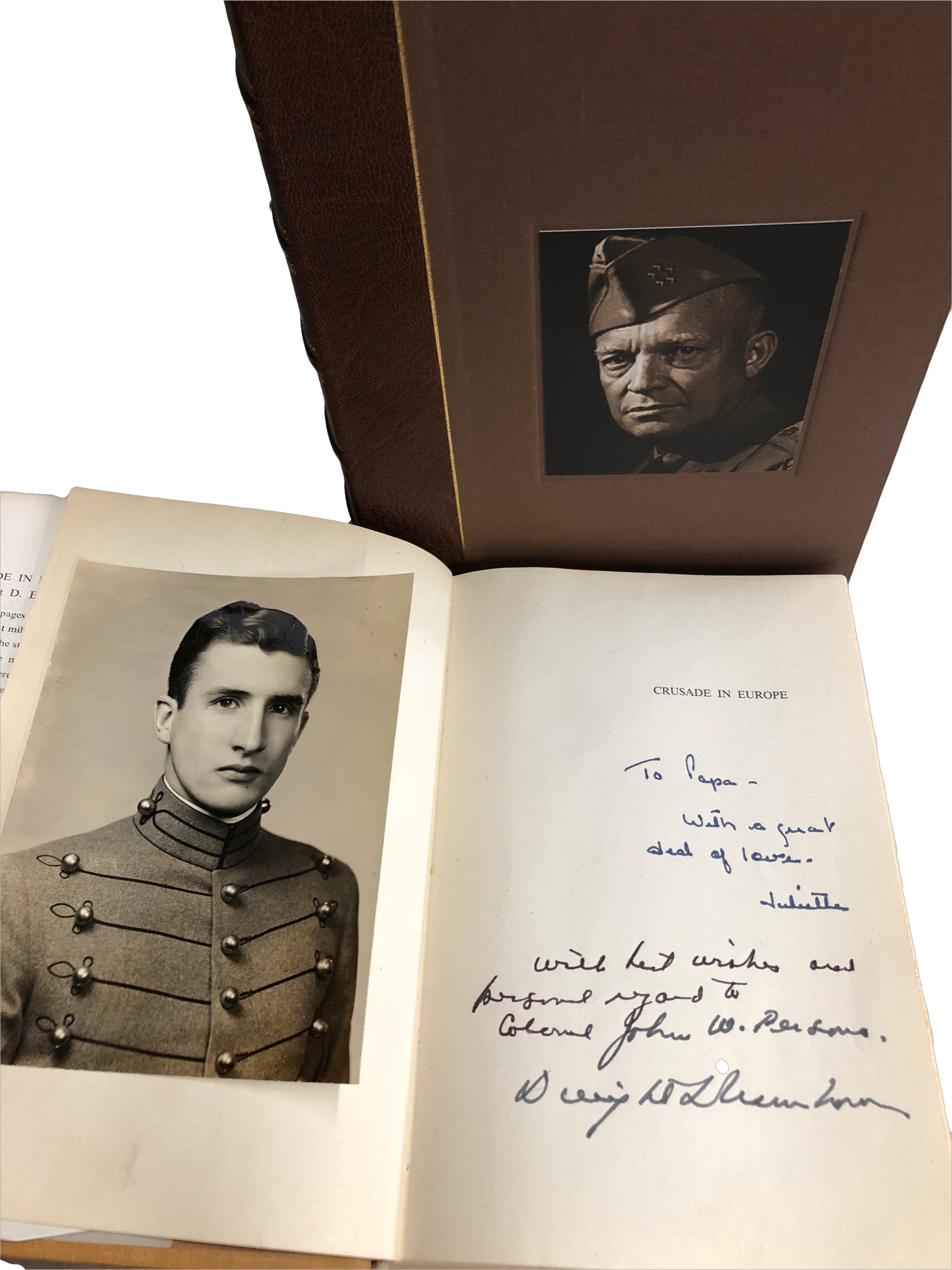 Mid-20th Century Crusade in Europe, Signed and Inscribed by Dwight D. Eisenhower, First Edition