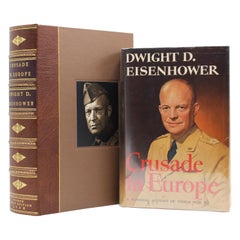 ' Crusade in Europe ', signé et dédicacé par Dwight D. Eisenhower, première édition