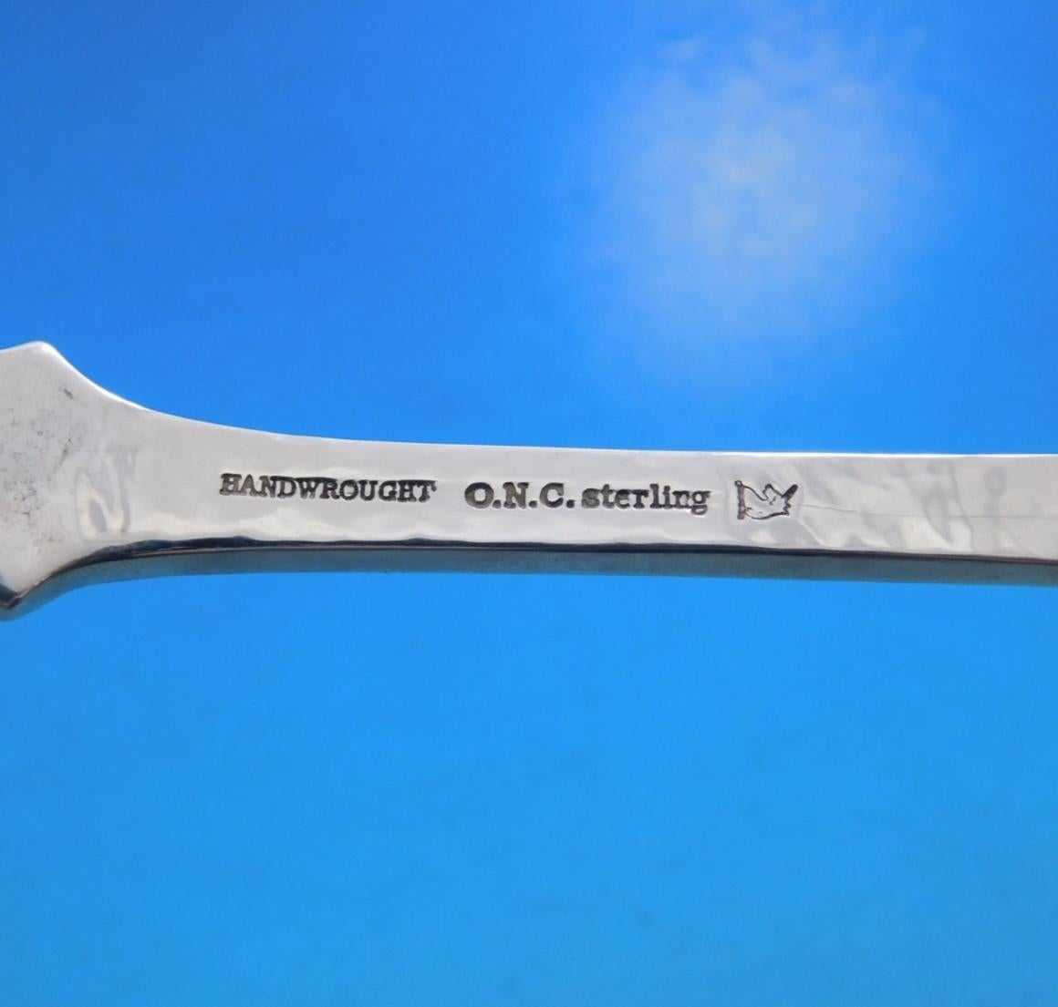 Juego de 12 cubiertos de plata de ley Crusader by Old Newbury Crafters 81 piezas Tamaño XL en venta 3