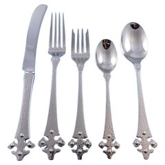 Crusader Celtic by Helmic ONC Stainless Steel Flatware Set for 12 Service 60 pcs