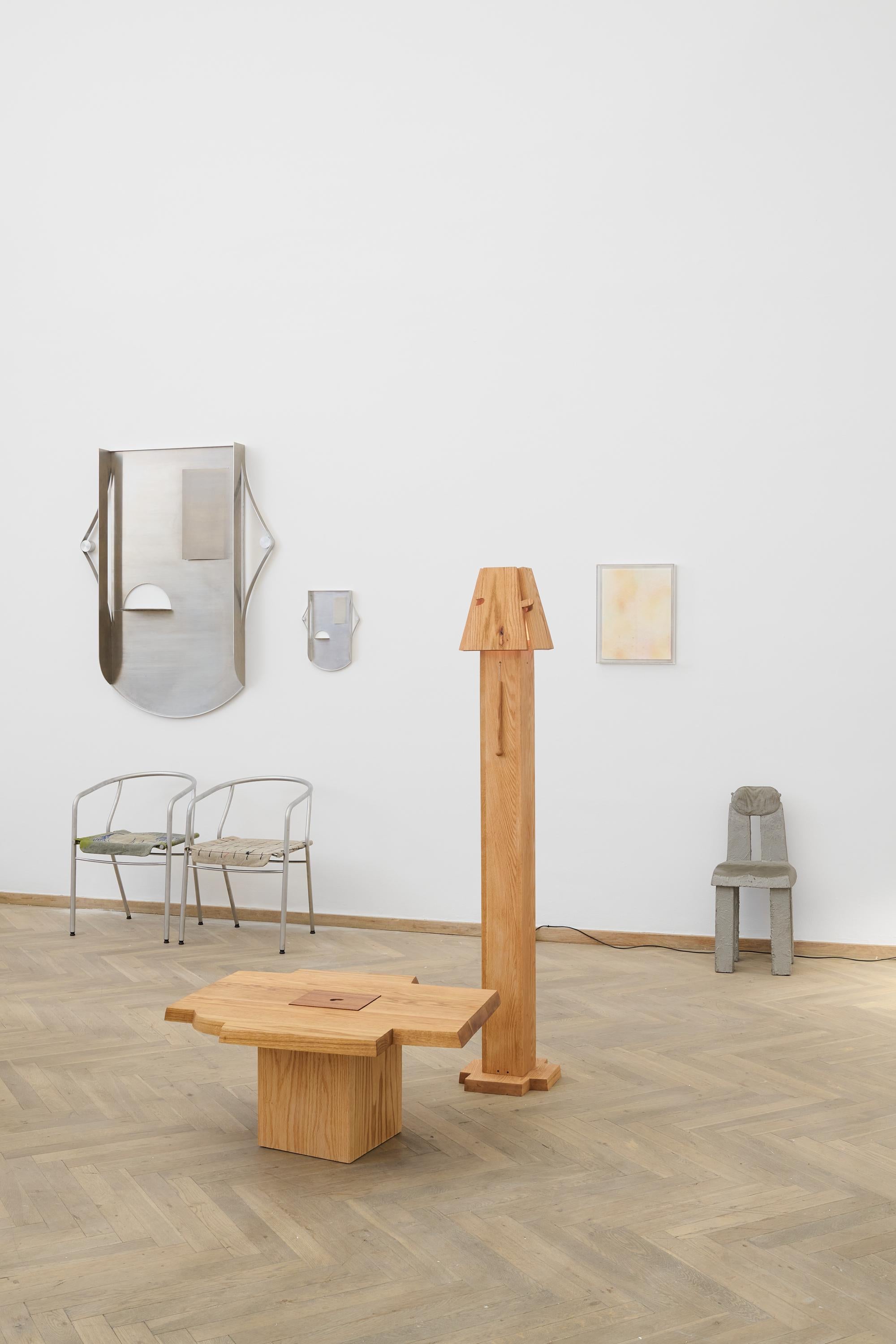 Seoul-born, New York-based Minjae Kim’s furniture practice predicts playfulness, seduces through functionality, and brings a given viewer-user into tactile devotion.

From his predictive bodily impressions carved into wood and the anthropomorphic