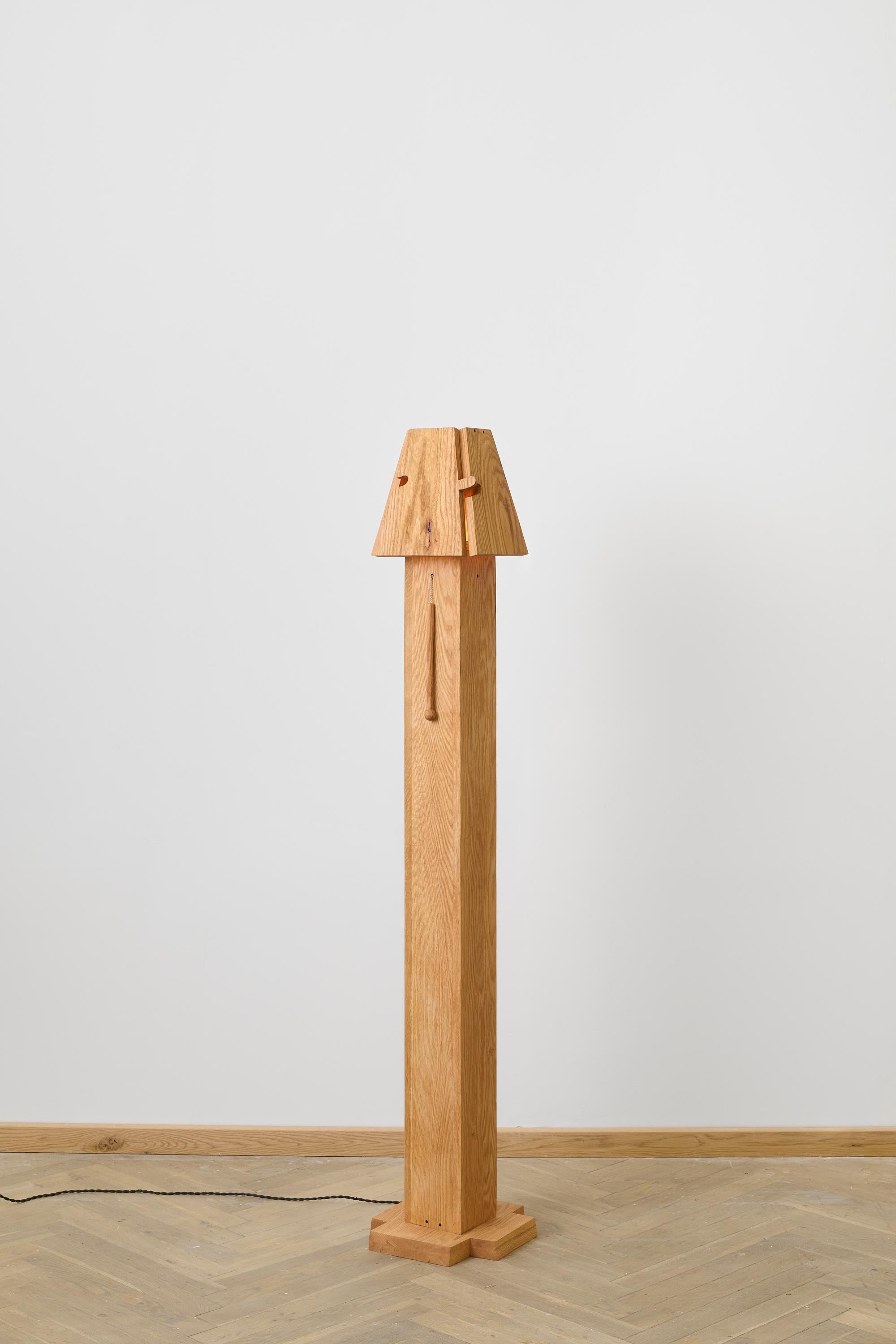 Modern Crusader Lamp For Sale