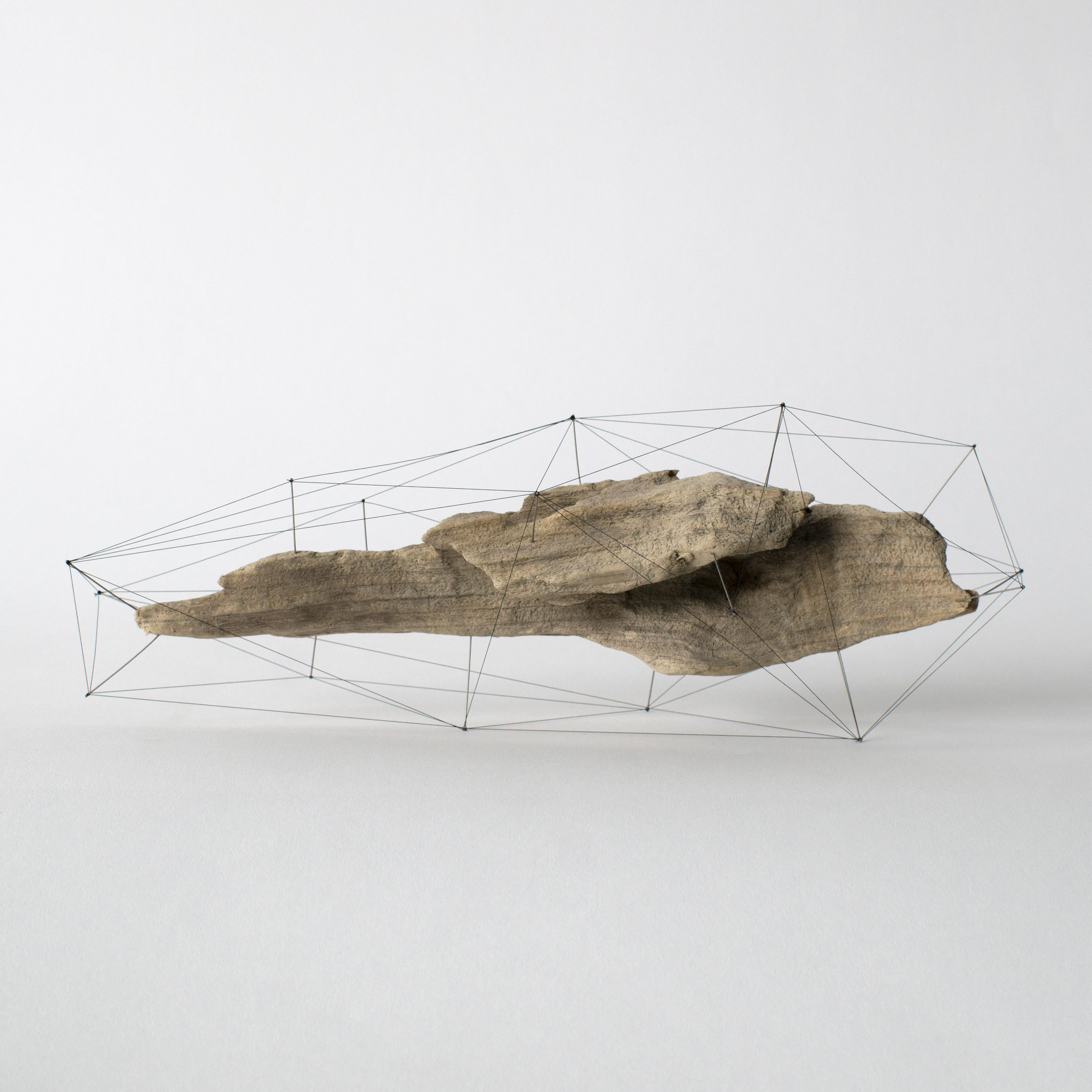 Contemporary Crust of the Polygon 01 Norihiko Terayama Driftwood Sculpture