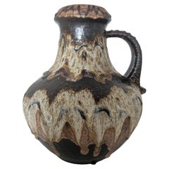 Vaso a forma di brocca di lava grassa tedesca, anni '60