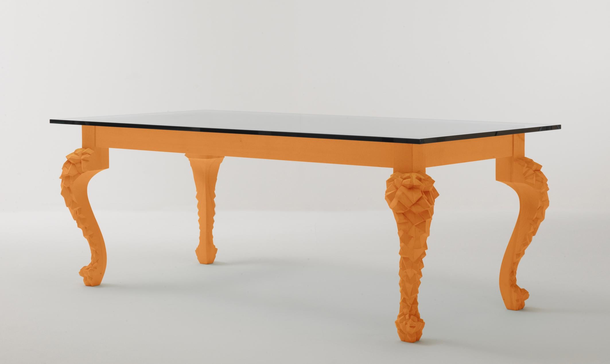 Step into the world of artisanal excellence at our e-commerce platform, where the dining table becomes a canvas of fun and creativity. Explore the exquisite craftsmanship of the Crusty table, designed by the visionary Nigel Coates. Every detail