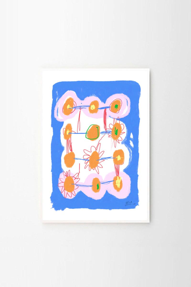 Cruz del Sur Giclée Kunstdruck von Leticia Gagetti - Format A1 (Papier) im Angebot