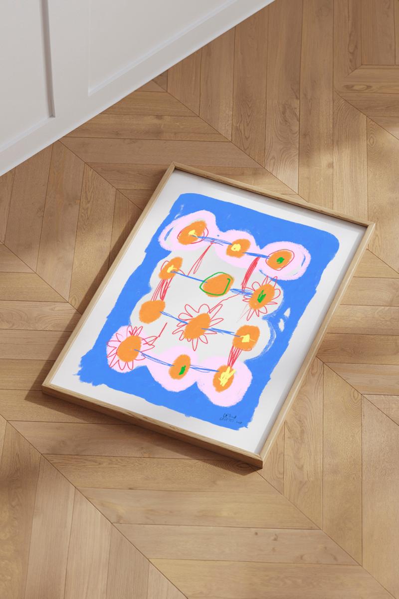 Cruz del Sur Lámina Giclée de Leticia Gagetti - Tamaño A4 en Nuevo estado para la venta en Ciudad Autónoma de Buenos Aires, AR