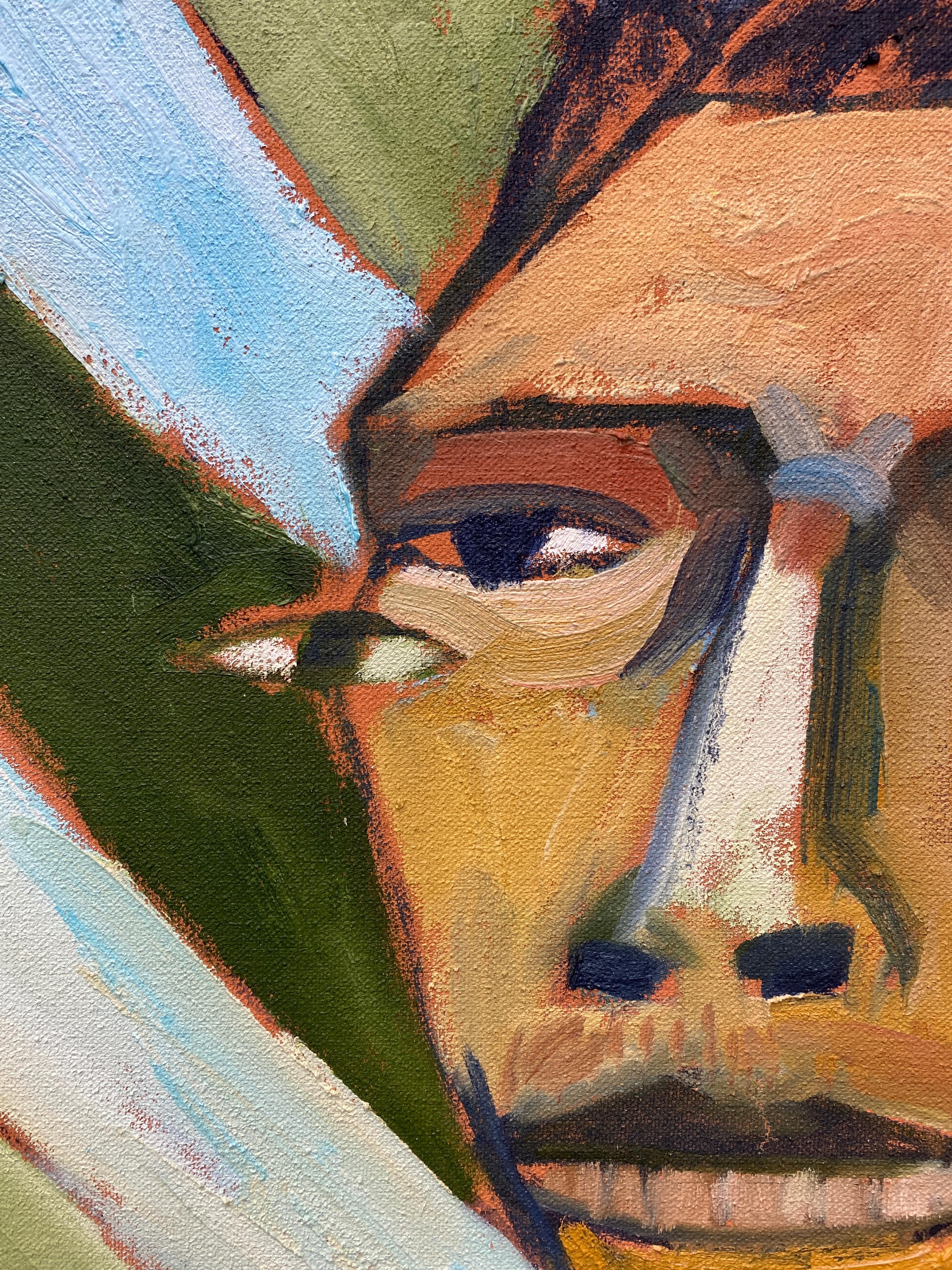 autoportrait cubisme