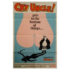 Vintage Cry Uncle, Unframed Poster, 1971