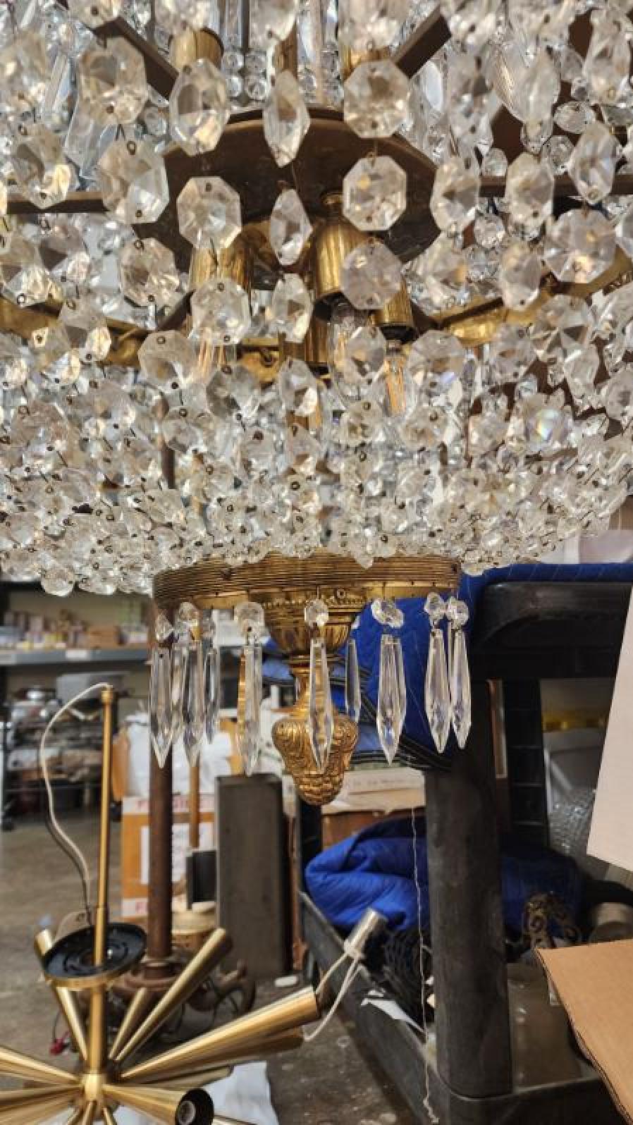 Araña de Cristal y Bonze Francés en venta