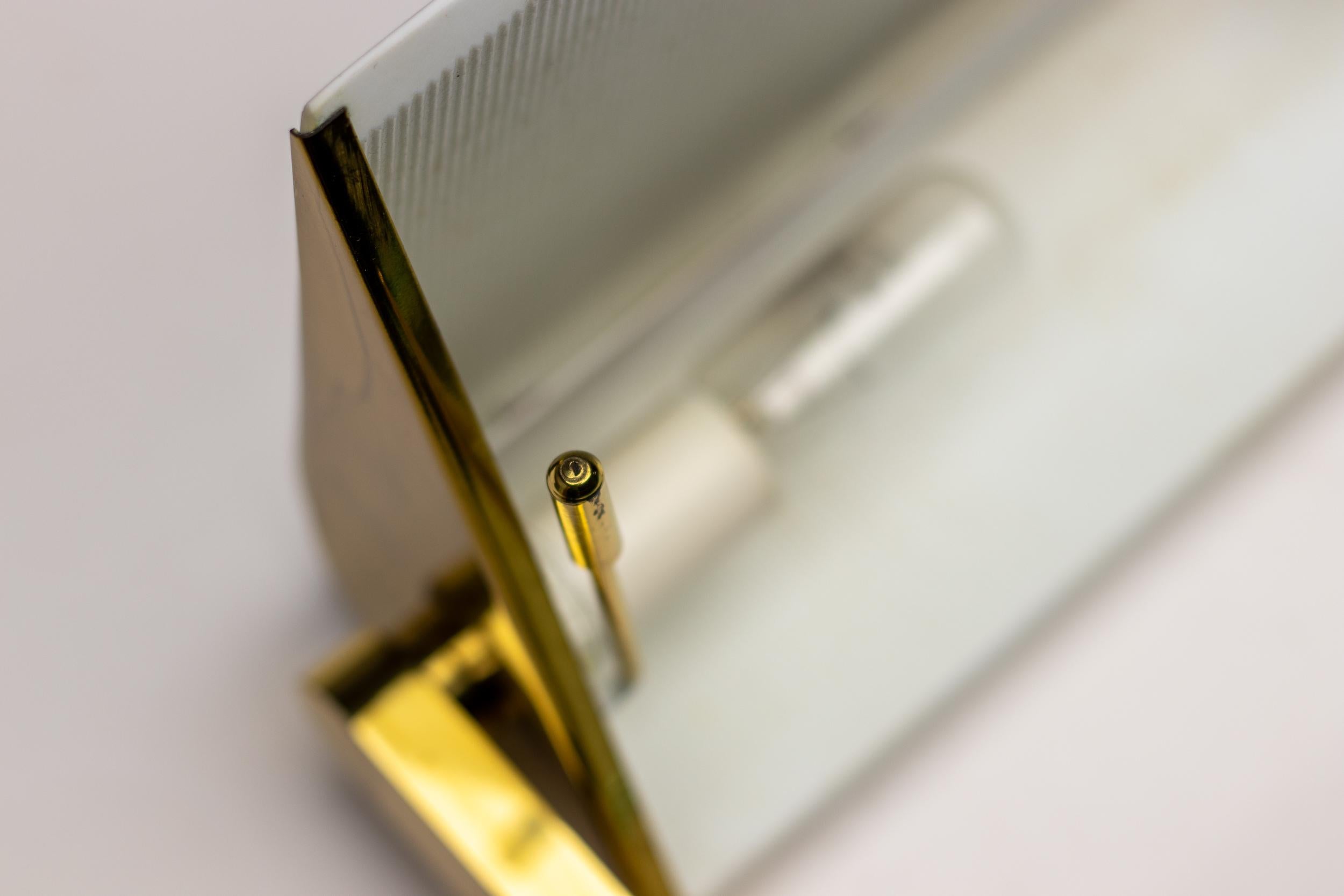 Schreibtischlampe aus Kristall und Messing 0836 von Pietro Chiesa für Fontana Arte im Angebot 6
