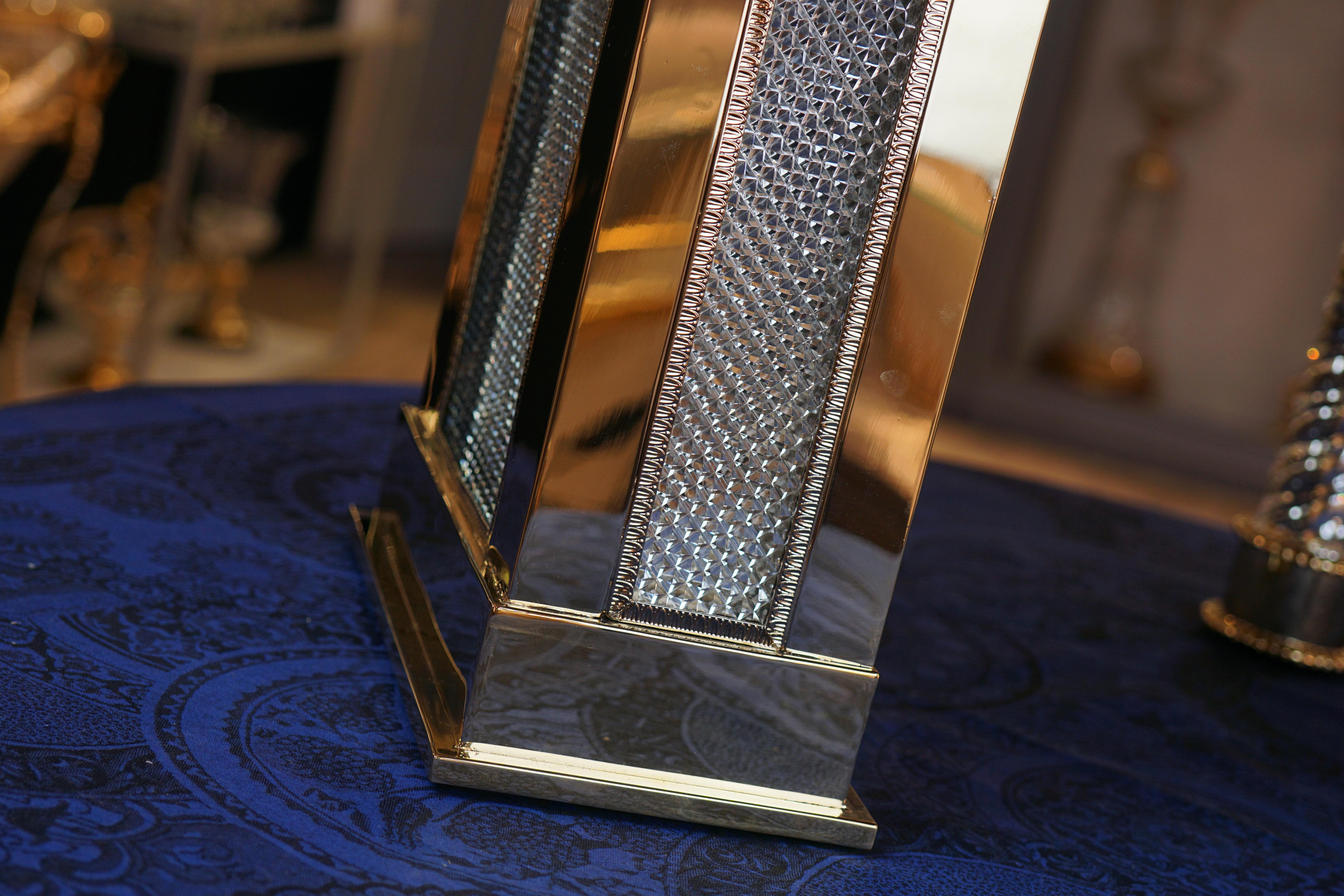 Crystal and Bronze Chair For Sale 6