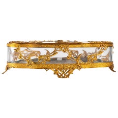 Crystal and Bronze Jewelry Box