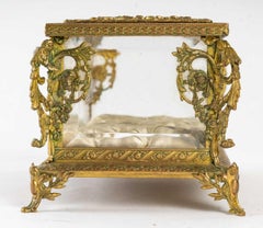 Crystal and Gilt Bronze Jewel Box