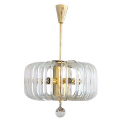 Crystal and Gold Plated Chandelier by Bakalowits & Söhne